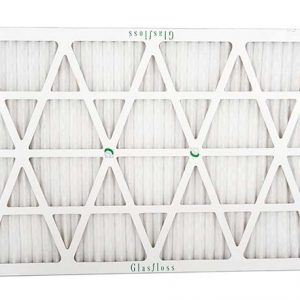 Glasfloss 20x36x1 MERV 10 Qty:4 - Pleated AC Furnace Air Filter Made in USA
