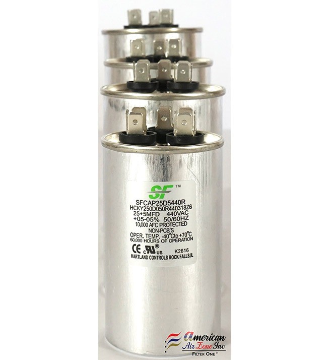 80 uf MFD 370/440 Volt VAC ClimaTek Round Capacitor fits Trane # CPT904 CPT0904
