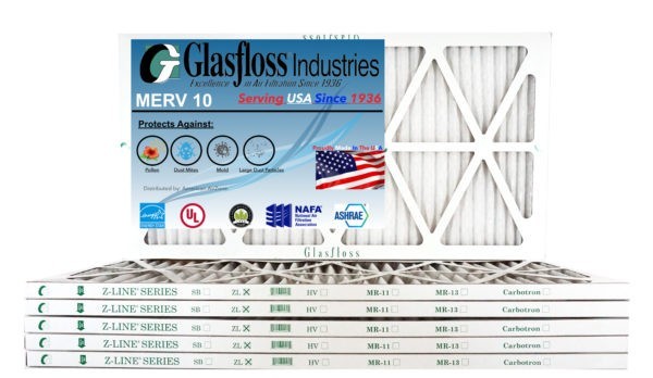 glasfloss air filters
